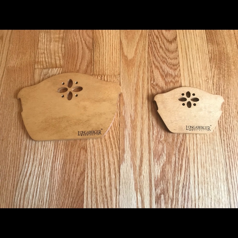 Set of Longaberger basket dividers